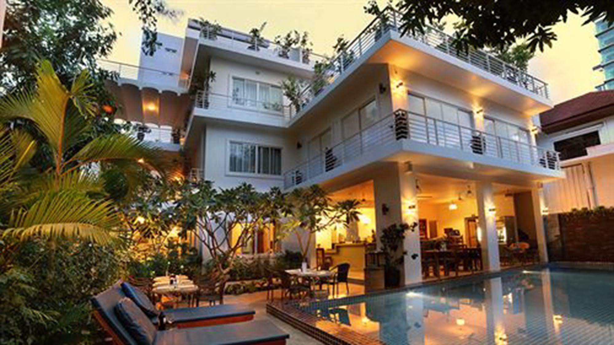 Anise Villa Boutique Hotel Phnom Penh Esterno foto